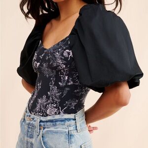 Free people intimately prairie rose bodysuit